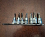 Snap On 3/8" Drive Metric Hex Bit Socket Set 4-10mm 207efamy. Fixed Price $100.00.