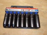 New Crescent 8pc. Deep Impact Socket Set Metric 1/2" Drive # Cims3n ... Fixed Price $28.00.