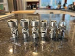 Craftsman V Series 6 Pt Swivel Socket Set 6pc 3/8 Drive Usa 43261. Fixed Price $59.99.