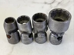 Plomb 4-piece Swivel Socket Set 3/8 Drive 12-point Wf76, Wf75, Wf74, Wf72. Fixed Price $49.99.