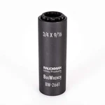 Impact Rated 2-in-1 Black Oxidized Spring-loaded Socket, 12 Point, Deep Socke.... Fixed Price $53.34.