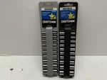 Nos Sears Craftsman Combo 12pt & 6 Pt Metric Sockets 34435/34436. Fixed Price $80.00.