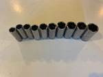 Snap On Tools 1/2" Drive Sae Deep 6pt Socket Set 11/16" To 1-1/4" 313tsya. Fixed Price $245.00.