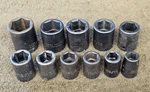 11 Proto Professional Impact Socket Set 1/2" Drive Sae 1-1/8" 1-1/16 1 15/16 Usa. Fixed Price $89.06.