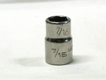 Matco Tools 7/16" 6 Point 3/8" Drive Shallow Chrome Socket B146a. Fixed Price $11.95.