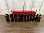 Mac Tools 11-pc. 1/2" Drive Metric Deep Impact Socket Set - 6-pt Svdpm116tr. Fixed Price $329.95.