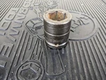 #as013 Snap-on Tools 3/4" Drive 6-point 24 Mm Flank Shallow Impact Socket Imm242. Fixed Price $24.95.