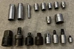 Snap-on Tools 18-piece Specialty Socket Set Bit Impact Adapter Spark British Usa. Fixed Price $249.99.