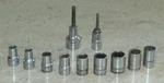 Vintage Lot S-k Meteor Williams Sockets S1-s8 6 & 12 Pt 1/4" 3/8" Drive W/ Hex. Fixed Price $40.00.