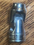Snap-on Fu12b 3/8" Dr. 12pt Sae Flank Dr Shallow Universal Socket New. Fixed Price $45.00.