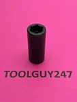 Snap-on Tools Usa New 1/2" Drive 15mm Metric Semi Deep 6pt Impact Socket Imms150. Fixed Price $48.95.