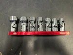 Mac Tools 7 Pc 3/8" Drive Sae Universal Non-slip Socket Set - 6-pt.. Fixed Price $179.99.