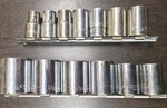 Craftsman Usa 1/2 Drive Sae, 6 Pt. Socket Set 14 Pc.. Fixed Price $34.99.