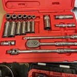 Snap On 22 Pc 3/8" Drive 6-point Sae General Service Socket Set Pb17a 222fsp. Fixed Price $425.00.