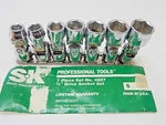 Sk 4607 7 Pc 3/8" Drive Flex Socket Set 3/8-3/4 6 Point. Fixed Price $123.45.