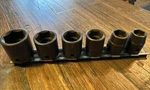 S-k Sk Tools Usa 6pc 3/8" Drive Shallow Impact Socket Set 3/8 - 11/16" Sae 6pt. Fixed Price $38.99.