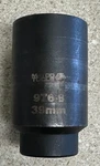 Matco Tools 39mm Impact Socket 12 Point 1/2" Drive 976-8. Fixed Price $39.99.