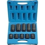 Grey Pneumatic 9152 1" Drive Standard And Deep Impact Socket Set 10 Piece. Fixed Price $288.47.