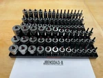 Snap-on Tools 84pc 3/8" Drive 6pt Chrome Fdx Shallow / Semi Deep Master Set. Fixed Price $2599.95.