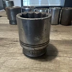 Vintage H-1248 Williams 1-1/2" X 3/4" Dr 12 Pt. Socket Usa. Fixed Price $20.00.