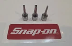Snap On Tm27 Tm30 Tm31 3 Piece Specialty 1/4" Drive Clutch Driver Socket Set Usa. Fixed Price $34.99.