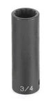 Grey Pneumatic Gry-2135md 1/2" Drive X 35mm 12 Point Deep. Fixed Price $34.96.