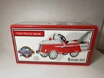 Snap On Tools 1940 Gendron Tow Truck Pedal Car 1:6 Diecast Bank Replica New Nib. Fixed Price $25.00.