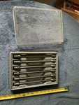 Snap On 3/8 Drive Extension Swivel Socket Set, 10-15mm .great Shape .. Fixed Price $399.00.