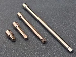 Nos Craftsman Usa 43282 -g- -h- 3/8" Drive 4-pc Extension Set 1.5" 3" 6" & 10". Fixed Price $49.99.
