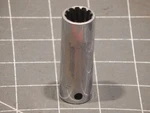 Snap On 3/8" Drive Deep Spline Socket 9/16" Fel180 12pt Dr Ground. Fixed Price $36.99.