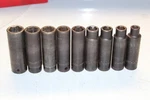 Mac Tools 9-pc. 1/2" Drive Metric Deep Impact Socket Set - 6-pt. Usa. Fixed Price $199.00.