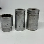 Lot Of 3 Snap-on 1-7/16" Socket Deep Well 1/2" Dr. 1 3/16 Proto 5/16 3/4 Dr. Fixed Price $45.00.