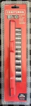 New - Craftsman 1/4 Drive 11 Piece 6 Point Metric Socket Set 4-14 Cmmt12041. Fixed Price $17.99.