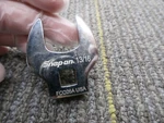 New 3/8" Drive Sae 13/16" Open-end Crowfoot Wrench Snap On Fc026a. Fixed Price $38.00.