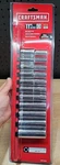 Craftsman Deep Socket Set, 1/2-inch Drive Metric 11-piece Cmmt12049 Brand New!. Fixed Price $54.25.