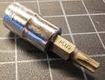 Snap-on Tools 1/4" Drive Ttxr25tpe Tamper Torx Plus 25ipr Socket Bit Usa New. Fixed Price $29.95.