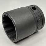 Snap On Gsw341 1/2 Dr 12pt Sae 1-1/16 Flank Shallow Industrial Socket Vtg Usa. Fixed Price $26.39.