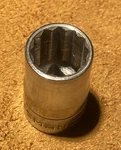 Craftsman 19/32" Socket 1/2" Drive 12 Point =v= Series V Usa Vintage. Fixed Price $13.95.