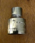 Craftsman 7mm Socket 6 Point 3/8" Drive S-af. Fixed Price $9.50.
