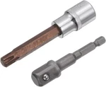 Uxcell T52 Torx Bit Socket, 1/2" Square Drive Cr-v Sockets, S2 Steel Bits. Fixed Price $19.99.