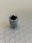 Snap On 9mm 6 Point 3/8" Drive Shallow Chrome Socket #fs9m. Fixed Price $11.64.