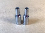 2 Pieces - Vintage Proto 1/4 Deep Socket 3/8 Drive 6 Pts No. 5008h Usa Nos!. Fixed Price $19.95.