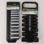 Pittsburgh Pro Metric Socket Sets: 1/2" Impact 61702 & 3/8" Deep Wall. Fixed Price $59.99.