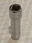 Cornwell Tools T-2112-l, 3/8" Dr. Socket, 2.25" Deep/high, 12 Pt *usa Made*. Fixed Price $5.39.