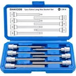 Dakcos 7 Pcs 3/8" Drive Extra Long Hex Allen Bit Socket Set, Metric H3-h10. Fixed Price $28.99.