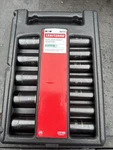 Sears Craftsman Nos 12pc Deep Impact Socket Set 1/2 Drive 15886 Sae Easy Read. Fixed Price $89.95.