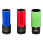 Powerbuilt 3 Piece Zeon Metric Lug Nut Socket Set For Damaged Nuts -. Fixed Price $51.95.