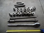 Vtg Proto 3/4 Drive Ratchet Wright/sk/sockets/blackhawk Breaker Bars As A Set. Fixed Price $150.00.