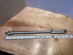 Indestro Tools 1/2" Chrome Long Breaker Bar Tool Length 15" Usa Vintage 6450. Fixed Price $21.67.