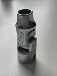 Snap-on Tools Usa 3/8" Drive Hex #12 Spline Shallow Swivel Socket Fesu120. Fixed Price $64.95.